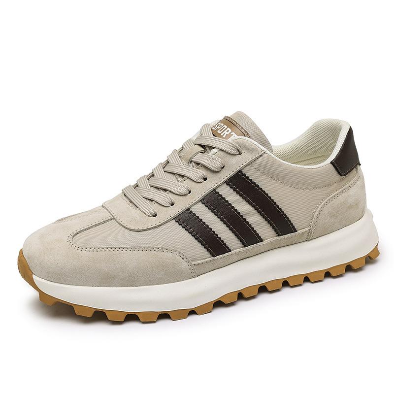 

Men s shoes 2025 spring and autumn new versatile sports and leisure Forrest Gump shoes retro platform dad trendy shoes lightweight 39 білий