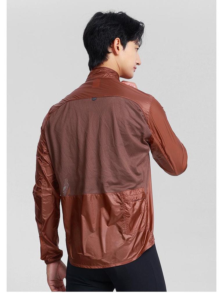 INBIKE Men's Lightweight Windproof Cycling Jacket for Autumn/Winter - Breathable, Portable Long Sleeve Windbreaker