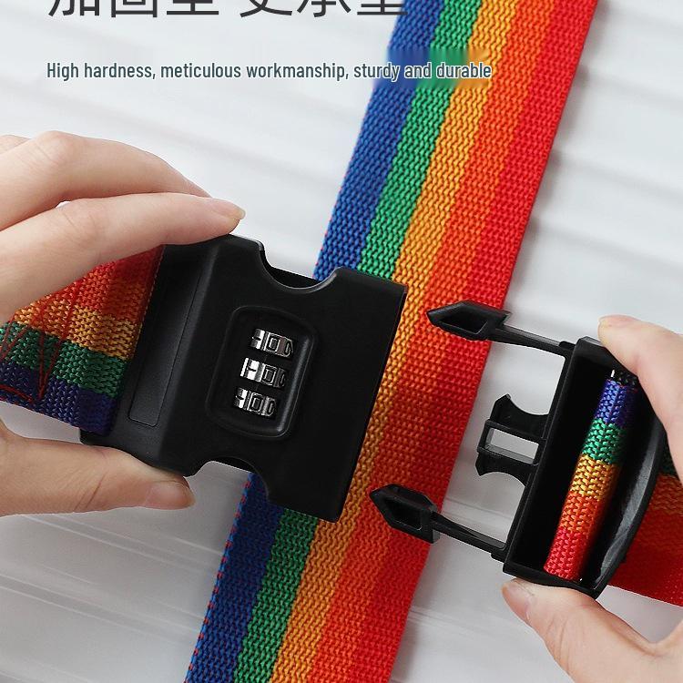 Combination Lock Luggage Strap for Suitcases and Trolleys