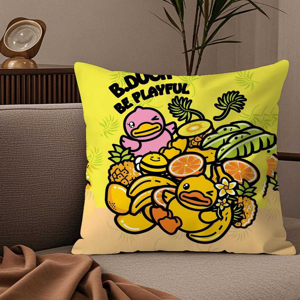 Fashion design BBDDuckKK Pillow Case Silky elegant Comfort Sofa Bed Invisible zipper 30X30cm