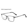 Men's Ultra-Light Large Face Titanium Square Myopia Glasses