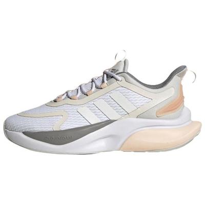 Alphabounce+ White Peach Dámske tenisky Cloud-White Zero-Metallic Grey-Three HP6147