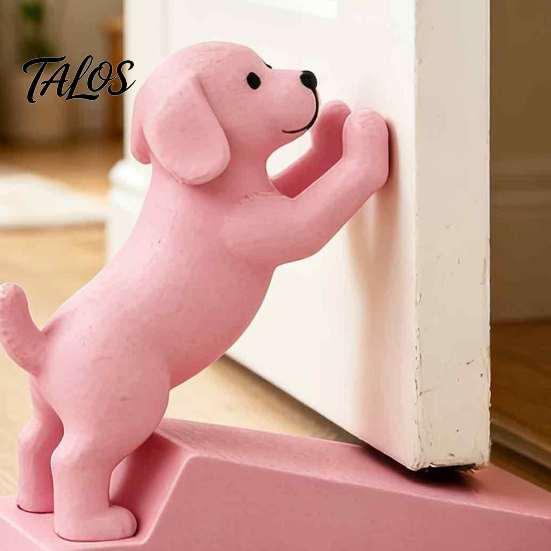 Decorative Door Wedge Cute Dog Stopper, 3D Printed Stopper for Bottom Labrador Puppy Decor of Door, Non-Slip Holder, Stop Bedroom Safety Catch