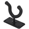 Guitar Wall Mount Hanger Hook 4 Holes Acoustic Electric Bass Metal Holder for All Size Guitars Black