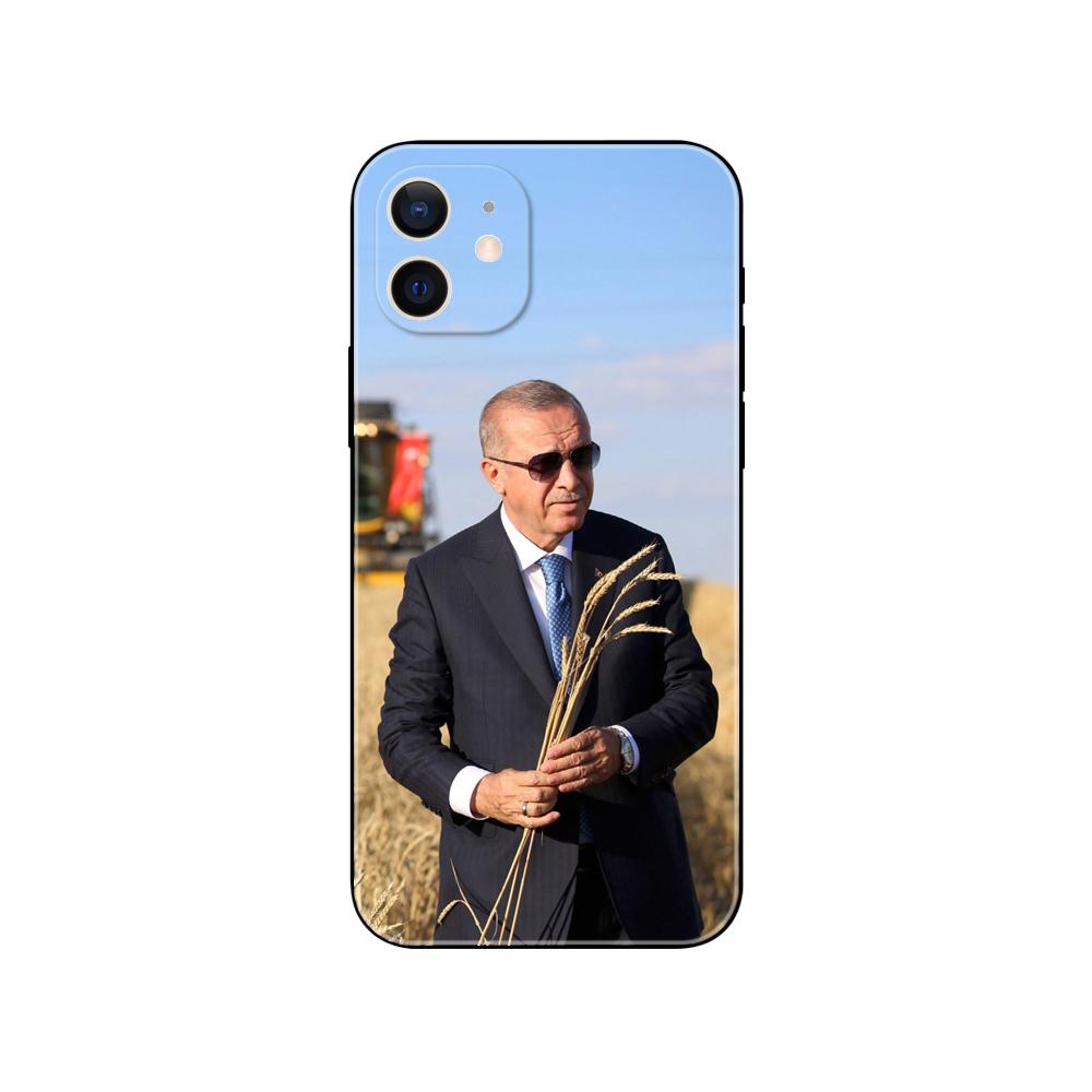 Turcja receptayyip erdogan etui na telefon dla iphone 5 5s 2020se 6 6s 7 8 plus x 10 XR XS 11 12 13 mini pro MAX czarne etui z TPU na tył