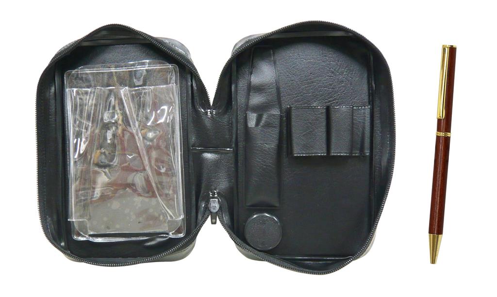 Zippered Case for Rotating Wooden Shaft 403 Ballpoint Pen EXPVC-403