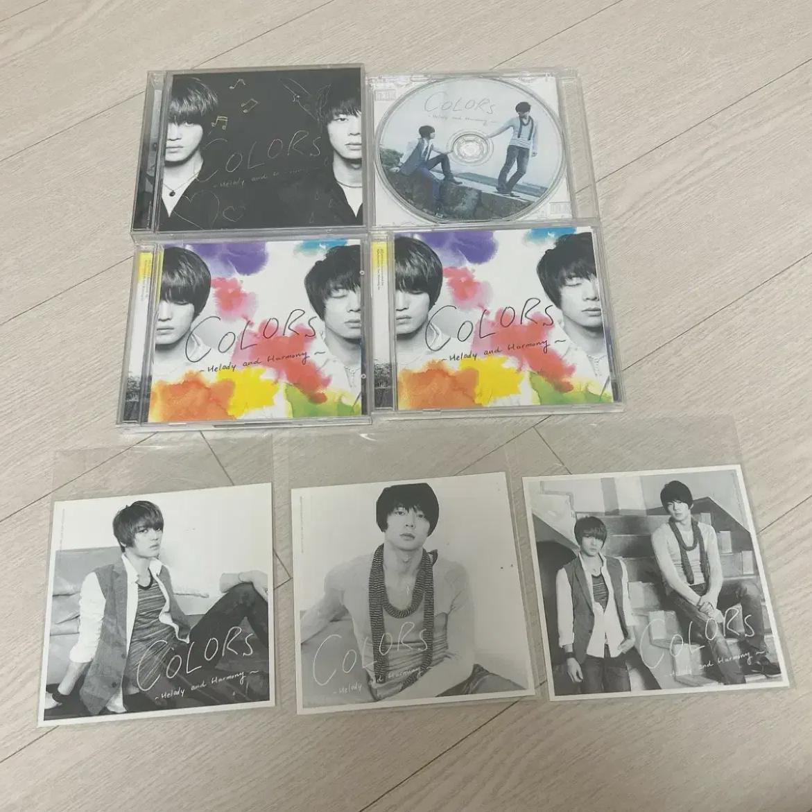 

Kim Jae-joong Park Yu-chun Hero Jae-joong Mickey Yu-chun Colors Album Full Lineup + Special Sale