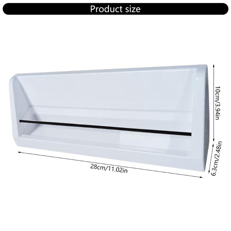 Bathroom Kitchen Travel Trailer Space Saving Shower Shelf Organizer for Soap Shampoo Storage, Rustresistant Easy Stick