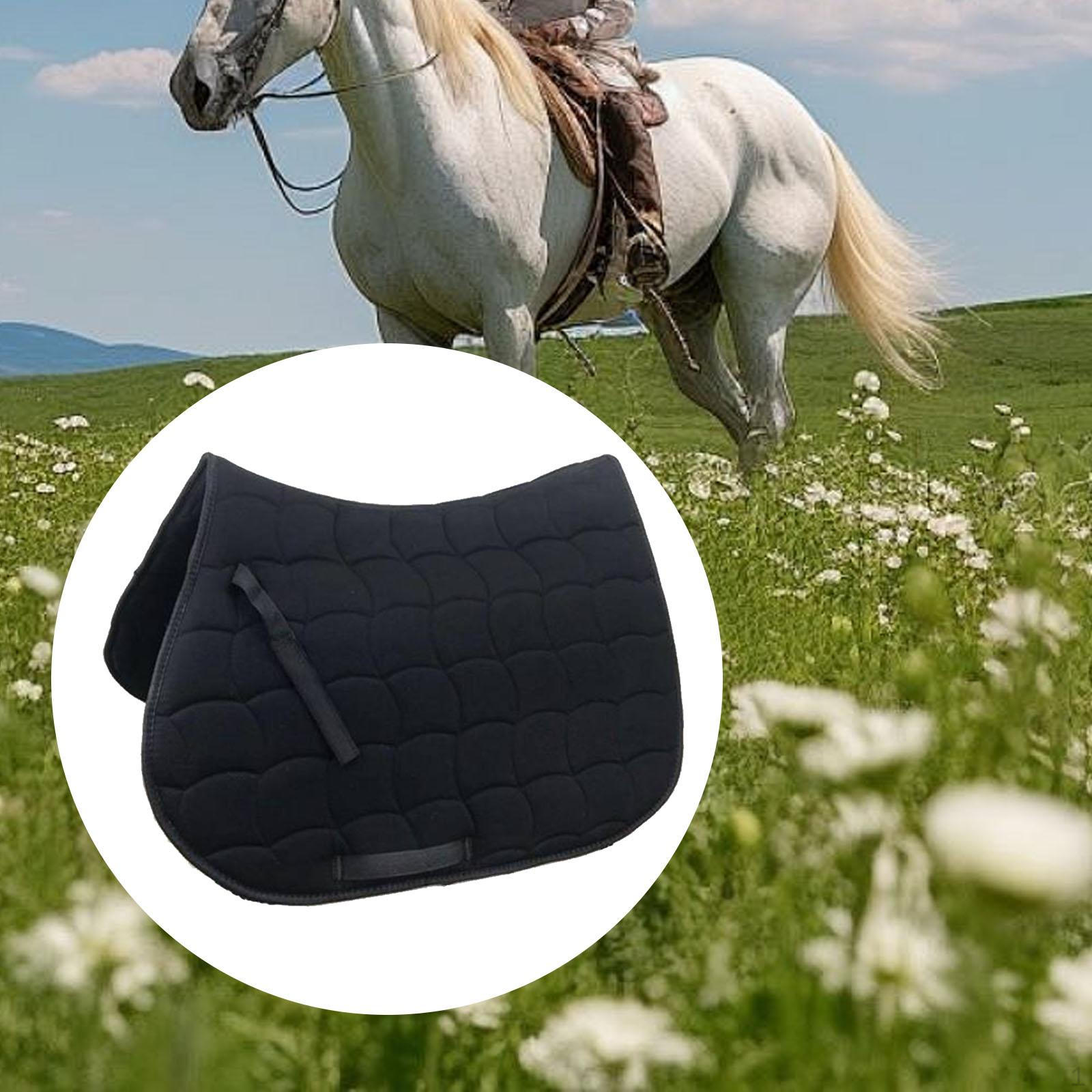 

Подушка для верхової їзди для покращеного комфорту та підтримки чорний