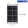 High Efficiency Lightweight Solar Charges 10W 5V IP65 Waterproof Flexible Designs Solar Panel For Outdoor Activity
