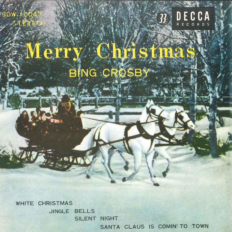 

7inch Record BING CROSBY - Merry Christmas SDW10047 DECCA 1964 Japan Pop