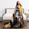 BLEACH Anime Ichigo  Blanket Quality Warm Soft  Throw Blanket Winter Picnic Couch Chair Sofa Bed Novelty Bedspread