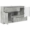 Sideboard Concrete Gray 100 x 30 x 65.6 cm Engineered Wood