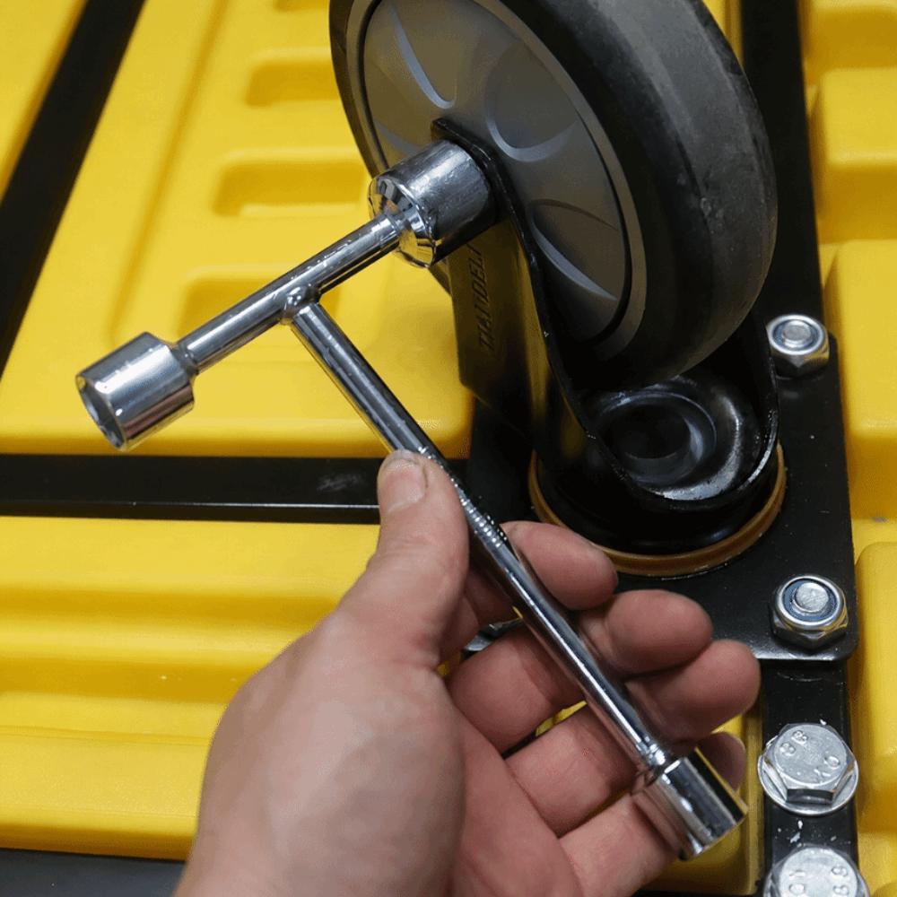 3-Way Hex Socket Spanner T Handle Hex Socket Hand Tool Portable Socket Wrench  Home Appliance