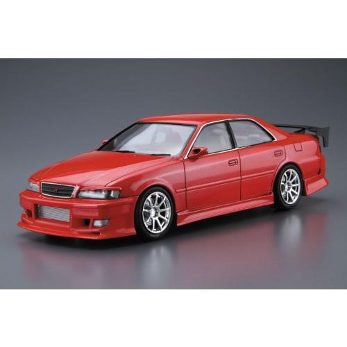 Aoshima Bunka Kyozai 1/24 The Tuned Car Series No.16 Toyota Kunny'z JZX100 Chaser Tourer V '98 Plastic Model Car