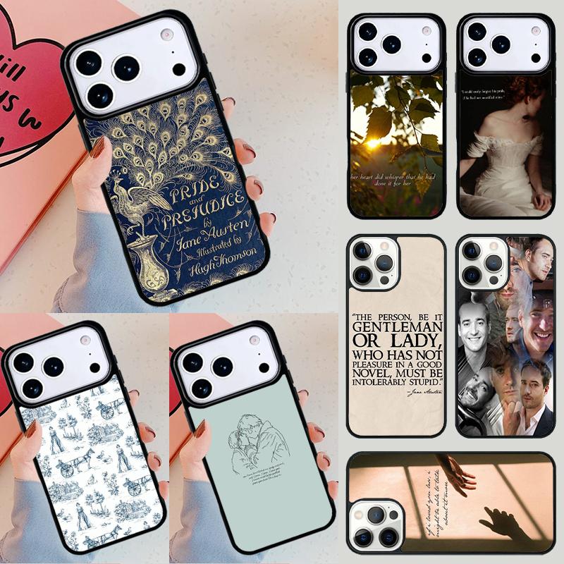Pride And Prejudice Phone Case For iPhone 17 Air 14 15 13 12 Max Cover For Apple 16e 11 Pro Max Plus Coque