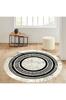 Rovigo Home Washable Round Printed Carpet RHM7338-SD1044