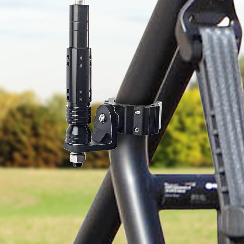 1.75"-2" UTV ATV Roll Cage Clamp Mount for LED Light Bar, 4WD Off-Road Accessories, Heavy Duty Aluminum Bracket, RZR Can-Am car