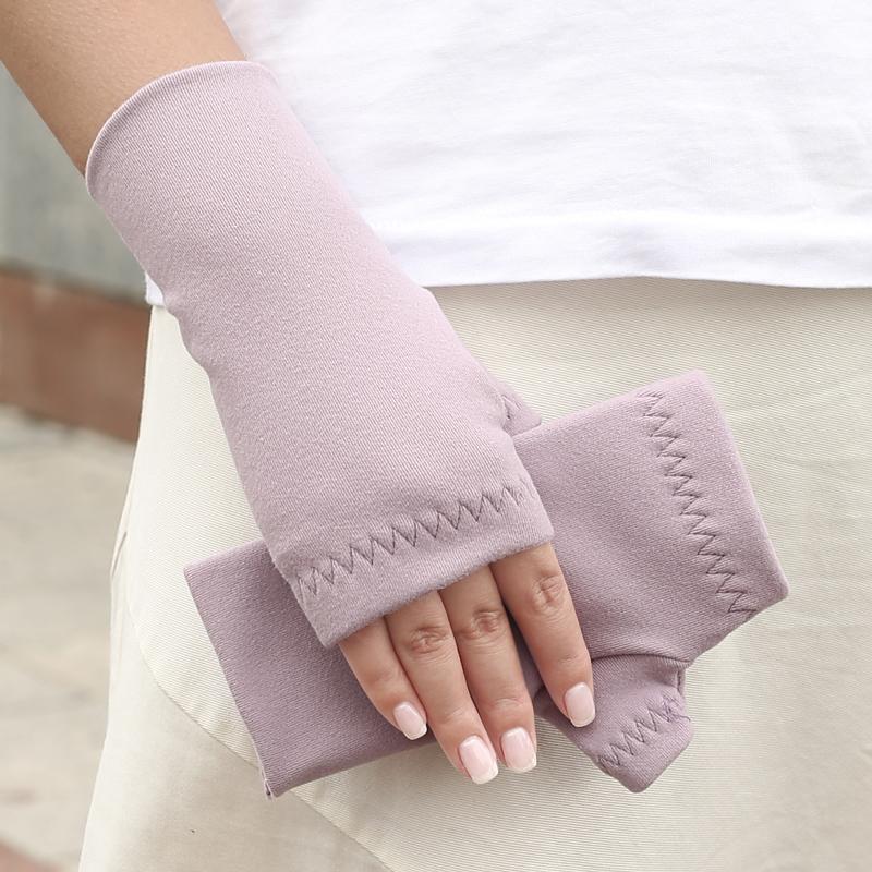 

Winter Outdoor Sports Warm Half Finger Gloves for Women and Men Non-slip Students Cycling Cold Office Bare Finger Gloves One Size