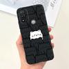 For Moto E20 Case 6.5" Soft Silicone Black Cat Moon Night Back Cases for Motorola Moto E20 Case TPU Capa Motorola E20 Bumper