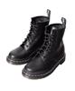 Dr. Martens Boots 24758001 1460 White Stitch 8 Eye Boots Women's BLACK Size 6 / Approx. 25.0 Cm