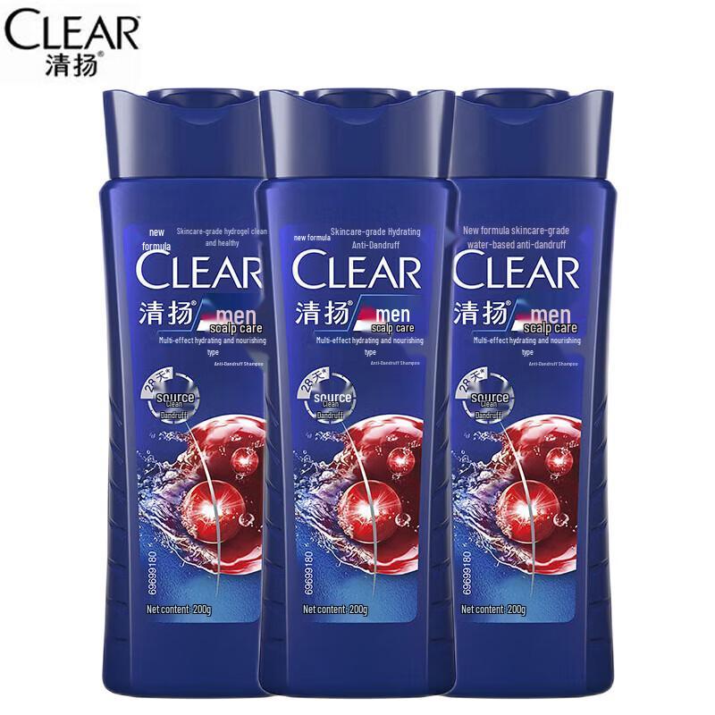 Clear Men Anti-Dandruff Shampoo - Multi-Effect Hydrating & Nourishing