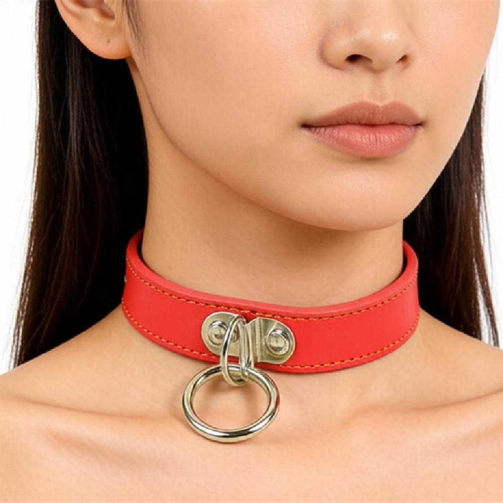 Fetish Punk Nailed Neck collar Ring Restraint Choker Slave Harness bondage Suspender Belt Dancing Club Toys for women Couples