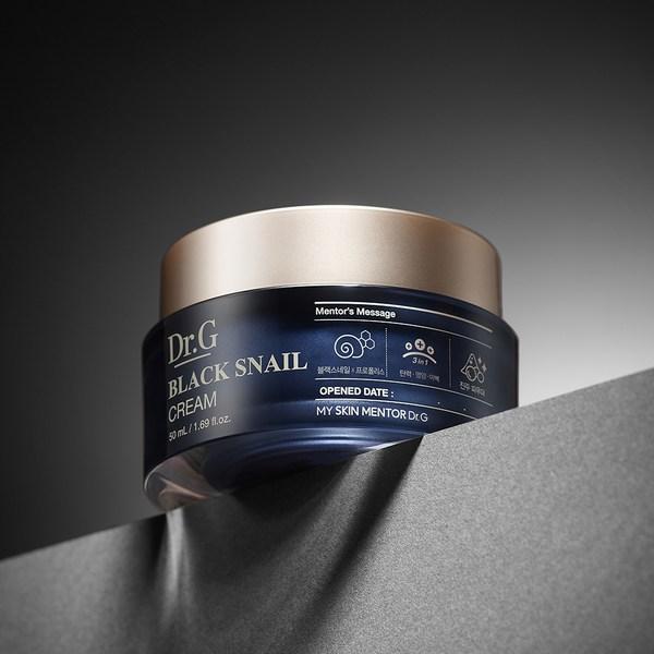 Dr. G Black Snail Prestige Toner + Emulsion + Ampoule + Cream 15ml Set, 1 Set Popular Korean Cosmetics