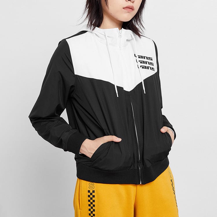 Vans Jackets Women's Black Hooded Moderate Other VN0A47V8BLK