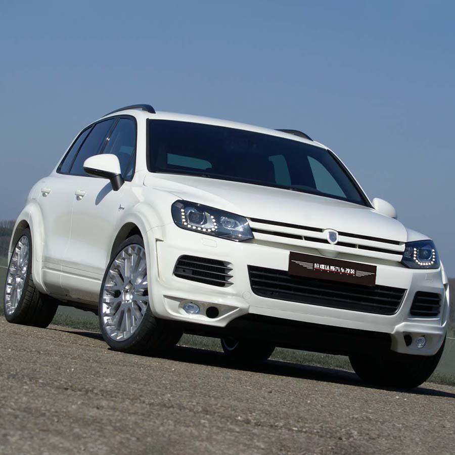 Volkswagen Touareg Wide Body Kit: Fender Flares, Front & Rear Lip, Wheel Arches Accessories