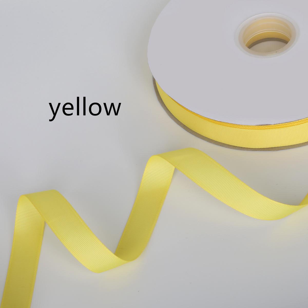 

Корсажная лента для декора и заворачивания подарков на Рождество 20MM жёлтый