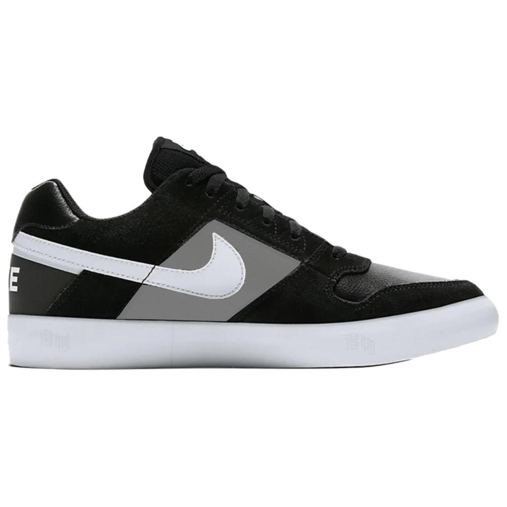 Nike SB Delta Antiscivolo, Resistenti all'Abrasione, Leggeri Scarpe da Skateboard Basse Unisex Nero Rosso 942237-010(Team1180-)