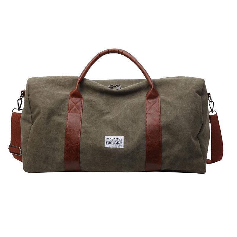 Large Capacity Canvas Zipper Bags for Women Women's Top Handle Bags Women's Travel Tote Bags