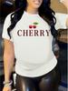 Print TShirt and Comfortable Fit WomenS Fashion Trendy Aesthetic Clothes
