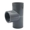 Raccordi per Tubi in PVC Grigio Solido Fai da Te Gomito Dritto Gomito a T Uguale Connettori Giunto in Plastica Tubo Accoppiatore Adattatore 3/4/5/6 Vie