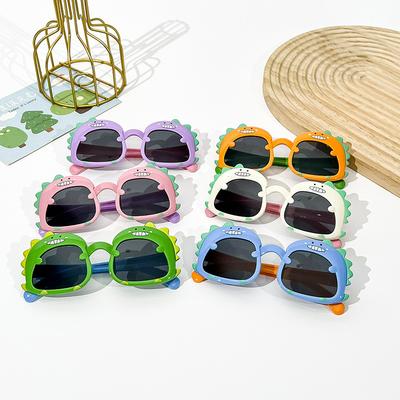 Korean Version Of Cartoon Mori Dinosaur Children'S Cartoon Animal Dinosaur Fashion Catwalk Personalized Sunshade Toy Glasses