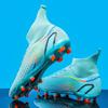 High Ankle Sports Footwear FG/TF Kids Soccer Cleats Football Boots Professional Men's Soccer Shoes Krampon Outdoor Sneakers 2024