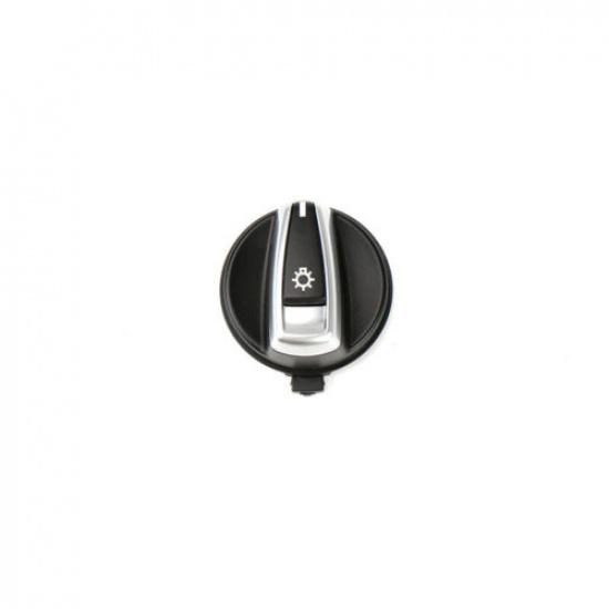 Matte Black Car Headlight Switch Knob Replacement For BWM 3 Serirest E90 10 11
