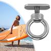 Stainless Steel 2pcs Track Mount Tie Up Eyelet Kayaking Mounting Replacement Kit Kayak Tie Down Eye Bolt for Kayak Accessories