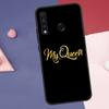 King Queen Couple Lovers Case For Huawei Nova Y72 Y73 Y70 Y90 Y60 Y61 Y91 12s 12i 11i 8i 9 10 SE P30 P40 Lite P60 Pro