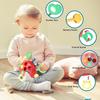 5 In 1 Baby Toys 6 To 12 To 18 Months, Montessori Toy for Babies 6-12 Months, Gifts for 1 Year Old, Sensory Toys for Babies, Baby Tissue Box,