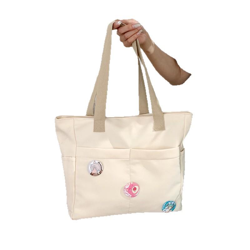 Korean-Style Large Capacity Lightweight Women's Crossbody Tote Bag