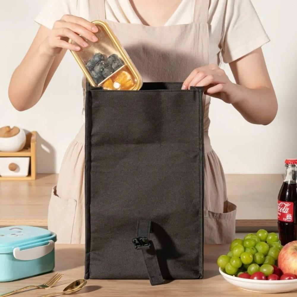 Leak-Proof Thermal Bag Waterproof Picnic Pack Japanese Style Insulated Lunch Bag Camping