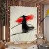 Japanese Samurai Cartoon Tapestry For Living Room Home Dorm Decor INS Home Decor