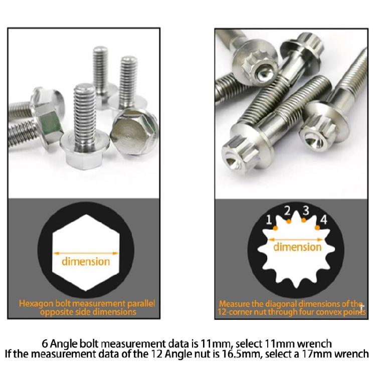 Efficient Multiple Size Ratchet Wrench Spanner Set Double Head 6 To 21mm with Reversible Levers Fit for Smooth Operation