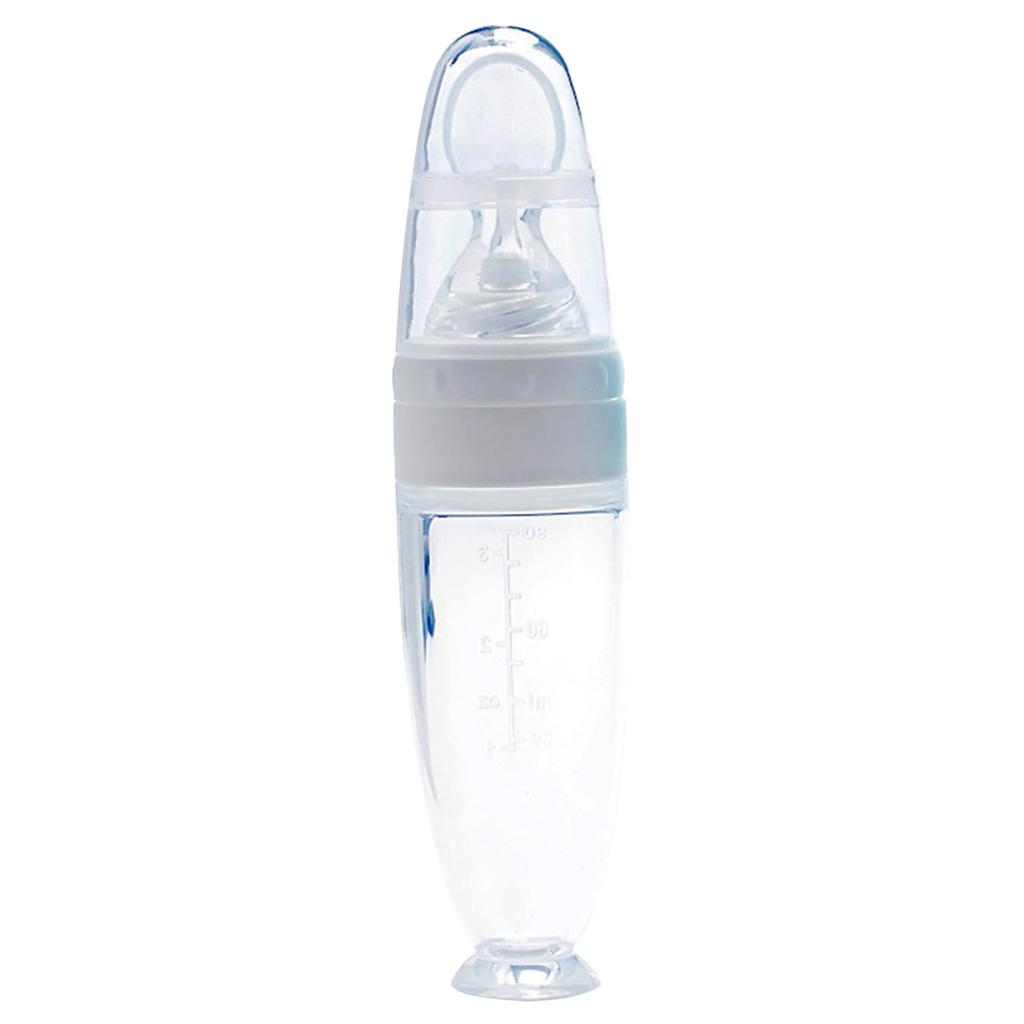 Baby Bottle Crowd Training Silicone Bottle  Spoonfood Supplement Bottle
