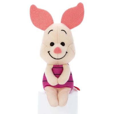 Takara Tomy Arts Disney Character Chokkorisan Piglet Plush Toy (approx. 14cm Tall)