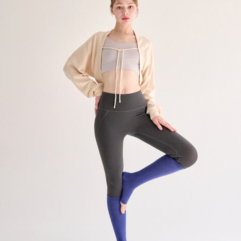 Lululela Bodyfit Yoga Pilates Open-Toe Knee Socks (3 Colors)