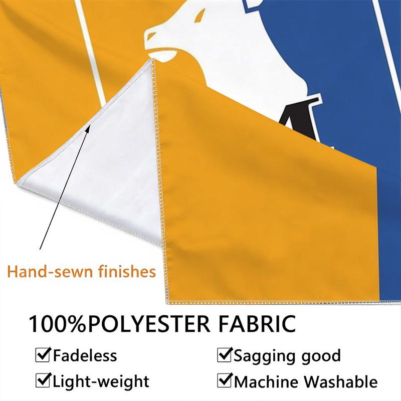 Mansfield Town Fc Wall Tapestry Aesthetic Wall Hanging Printed Fabric Blanket Decorative Tapestries For Bedroom Living Room Home Decor
