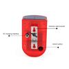 Solar Infrared Motion Sensor Alarm Waterproof Motion Sensor Detector Remote Control Multifunctional for Villa Farm Yard Garden